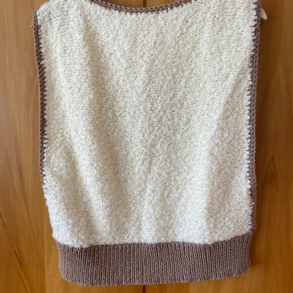 VINTAGE Teddy Vest - Picture 2 of 5